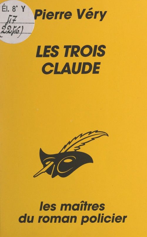 Couverture ebook de Les trois Claude, de Pierre Véry