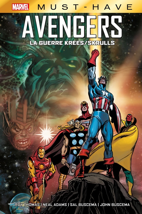 Couverture ebook de Best of Marvel (Must-Have) : Avengers - La guerre Krees/Skrulls, de Roy Thomas