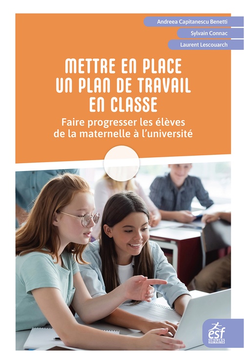 Couverture ebook de Mettre en place un plan de travail en classe, de Andreea Capitanescu, Sylvain Connac, Laurent Lescouarch