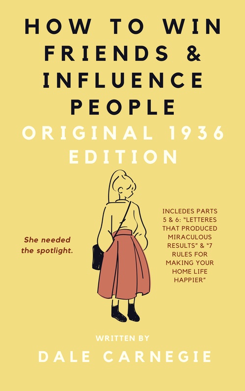 ebook cover of How to Win Friends and Influence People, by Dale Carnegie