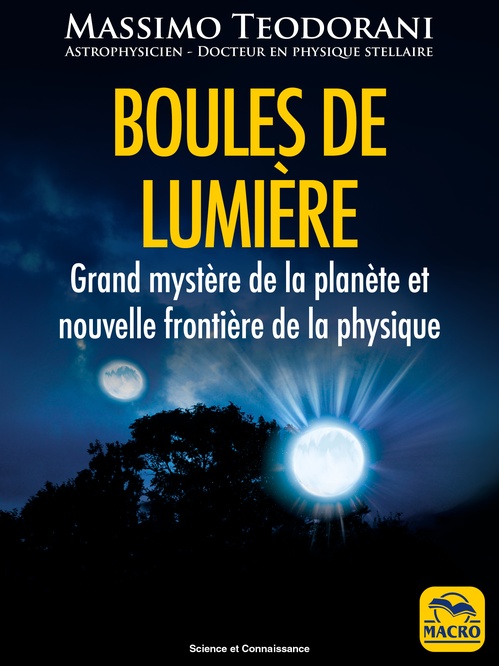 ebook cover of Boules de lumière, by Massimo Teodorani