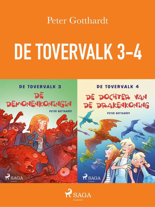 Couverture ebook de De tovervalk 3-4, de Peter Gotthardt