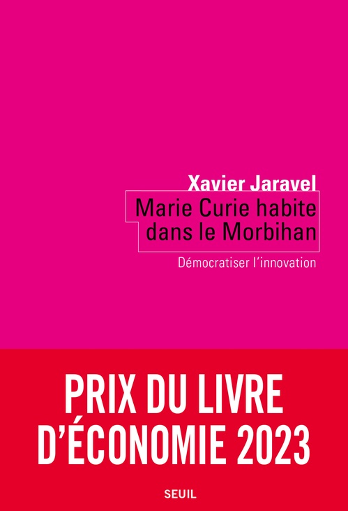 Couverture ebook de Marie Curie habite dans le Morbihan, de Xavier Jaravel