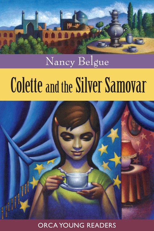ebook cover of Colette and the Silver Samovar, by Nancy Belgue