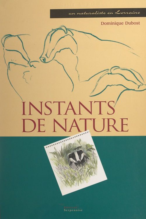 Couverture ebook de Instants de nature, de Dominique Dubost