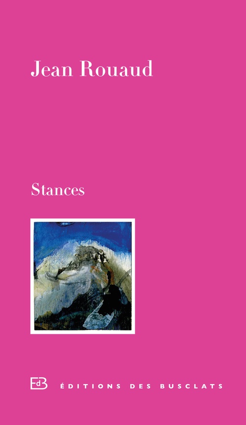 ebook cover of Stances, by Jean Rouaud