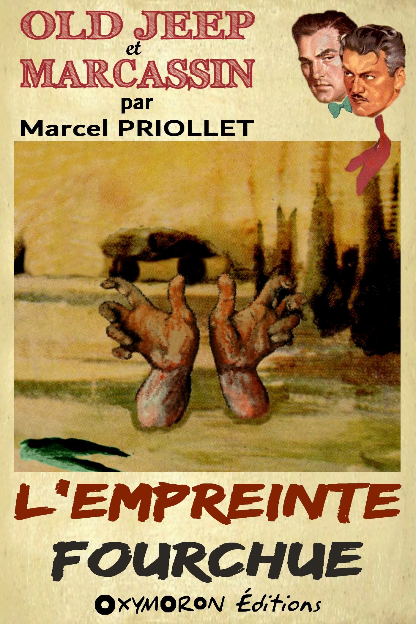 Couverture ebook de L'empreinte fourchue, de Marcel Priollet