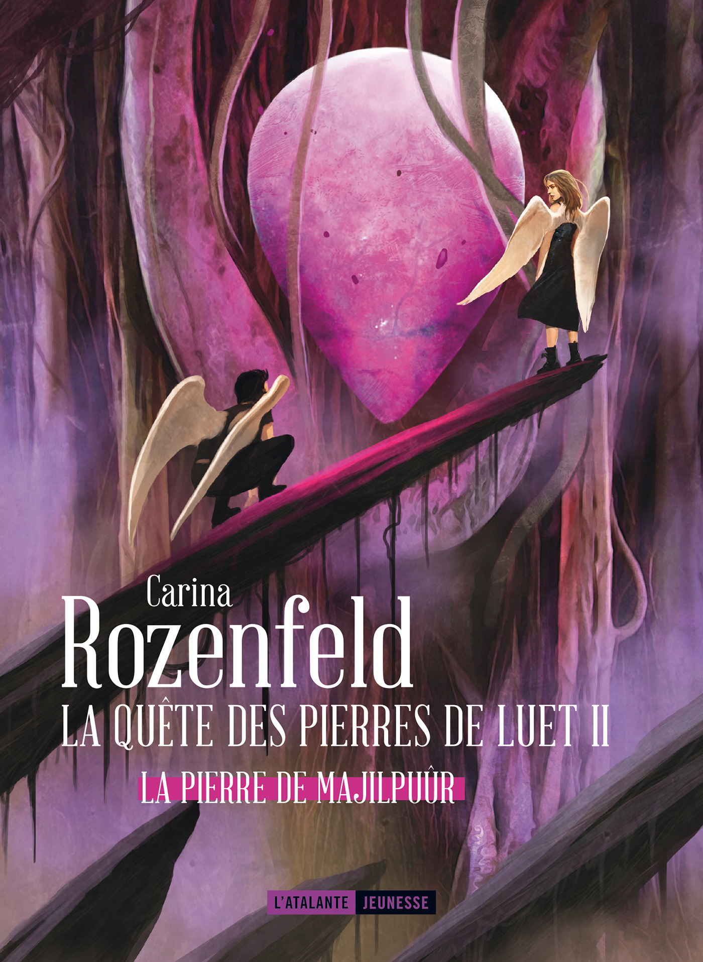 ebook cover of La pierre de Majilpuûr, by Carina Rozenfeld