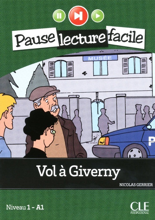 ebook cover of Vol à Giverny fle Pause lecture facile en epub3, by Nicolas Gerrier