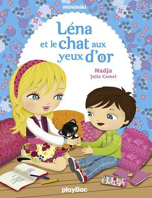 Couverture ebook de Léna et le chat aux yeux d'or, de Nadja, Julie Camel