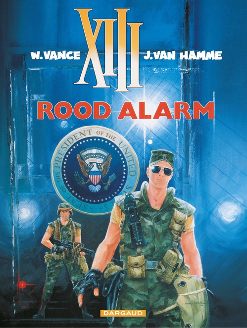 ebook cover of Rood alarm, by Jean Van Hamme