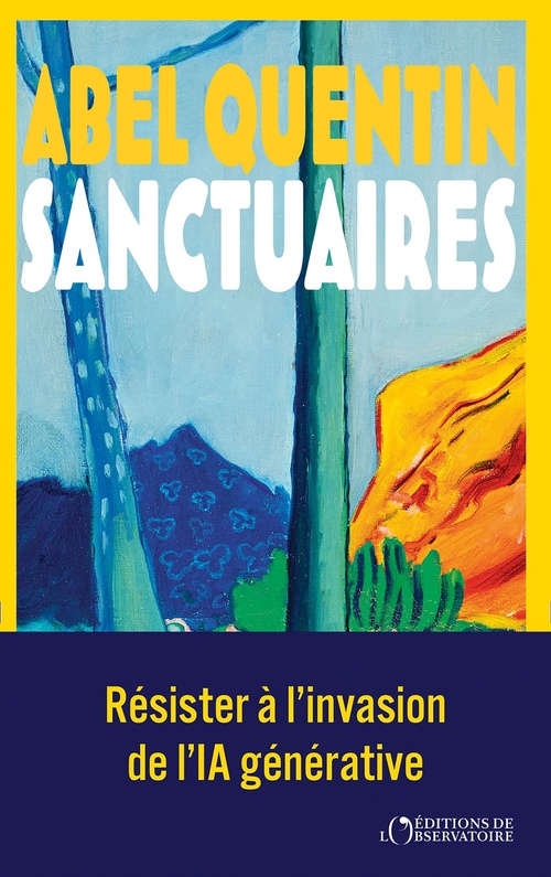 ebook cover of Sanctuaires, by Abel Quentin