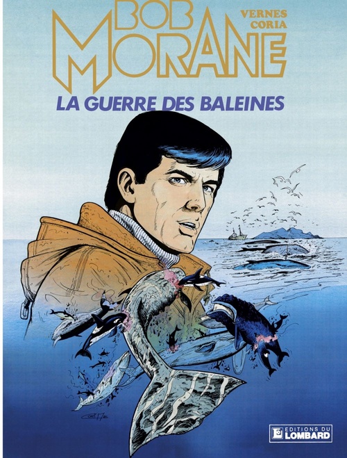 ebook cover of Bob Morane - Tome 16 - La Guerre des baleines, by Vernes