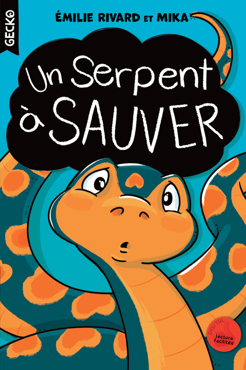 ebook cover of Un serpent à sauver, by Emilie Rivard