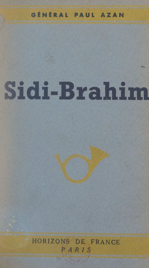 Couverture ebook de Sidi-Brahim, de Paul Azan