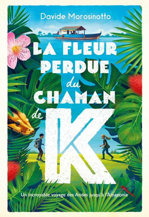 ebook cover of La fleur perdue du chaman de K., by Davide Morosinotto