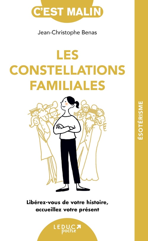 ebook cover of Les constellations familiales, c'est malin, by Jean-Christophe Benas, Aurore Aimelet