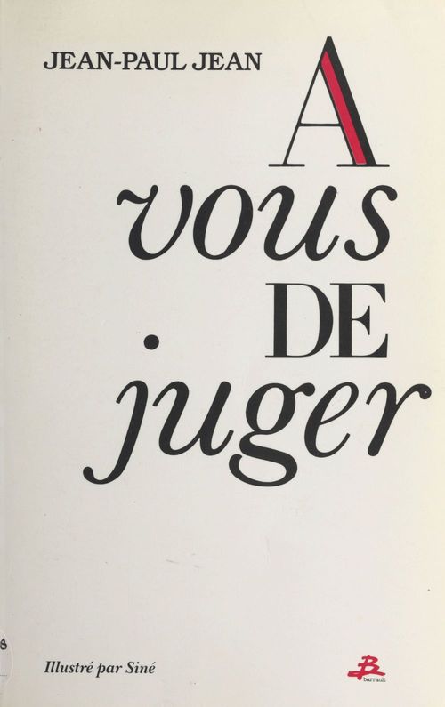 ebook cover of À vous de juger, by Jean-paul Jean