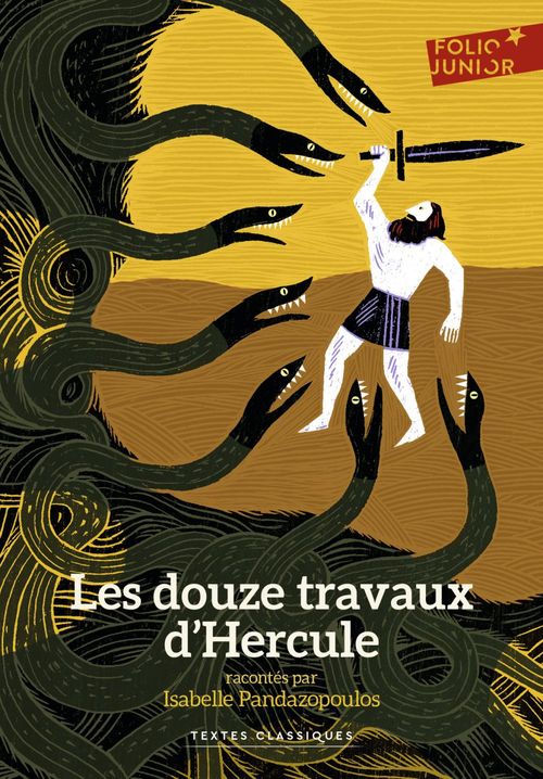 Couverture ebook de Les douze travaux d'Hercule, de Isabelle Pandazopoulos