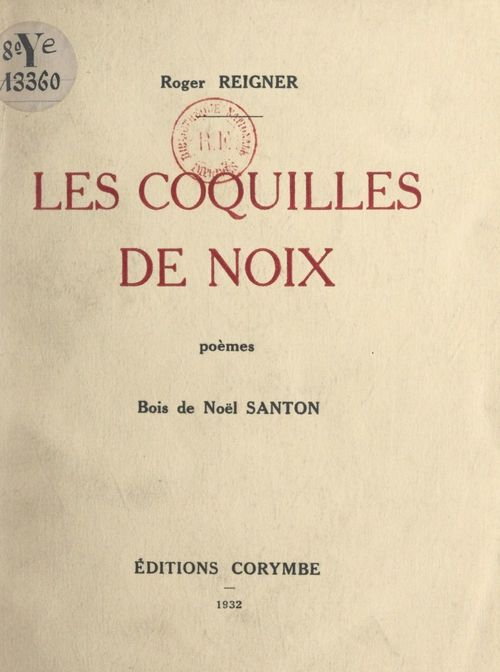 ebook cover of Les coquilles de noix, by Roger Reigner