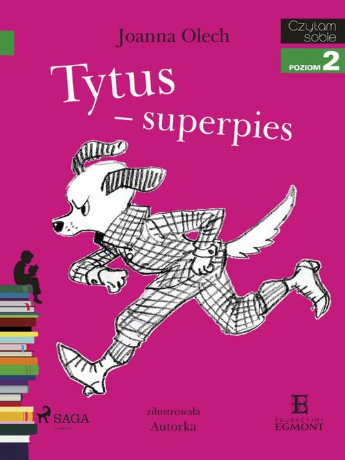 Couverture ebook de Tytus - superpies, de Joanna Olech