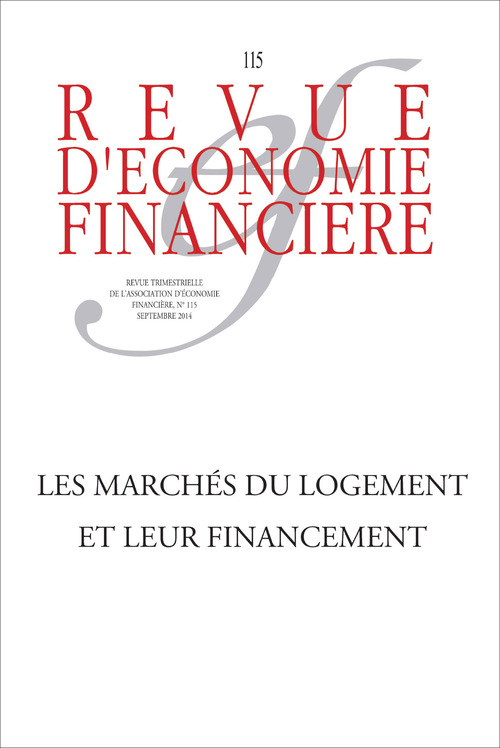 ebook cover of Les marchés du logement et leur financement, by Revue D'Economie Financiere