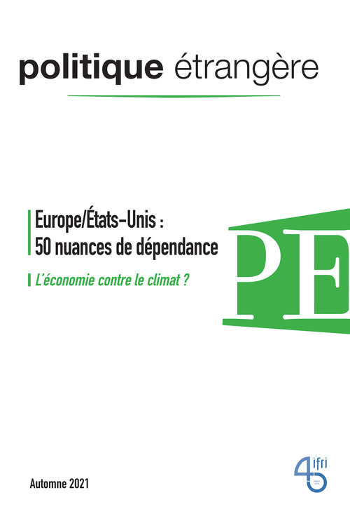 ebook cover of Europe/États-Unis : 50 nuances de dépendance, by Collectif