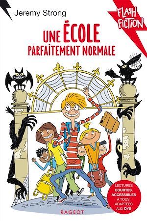 Couverture ebook de Une école parfaitement normale, de Jeremy Strong