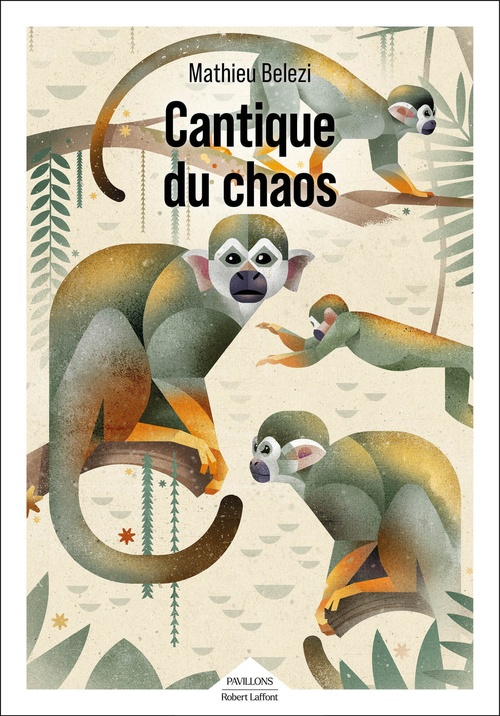 ebook cover of Cantique du chaos, by Mathieu Belezi