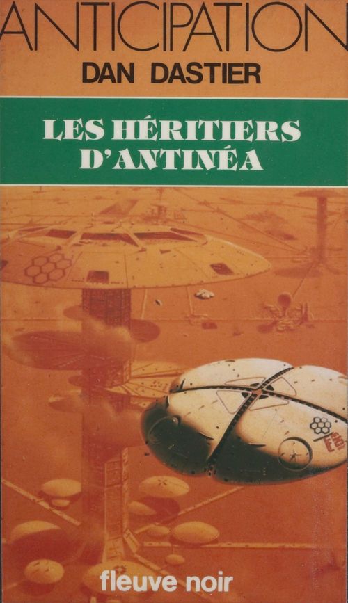 Couverture ebook de Les Héritiers d'Antinéa, de Dan Dastier