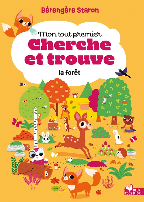 Couverture ebook de Mon tout premier cherche et trouve la forêt, de Bérengère Staron