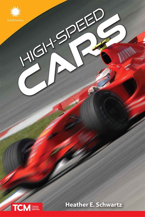 Couverture ebook de High-Speed Cars, de Heather E. Schwartz, Heather Schwartz