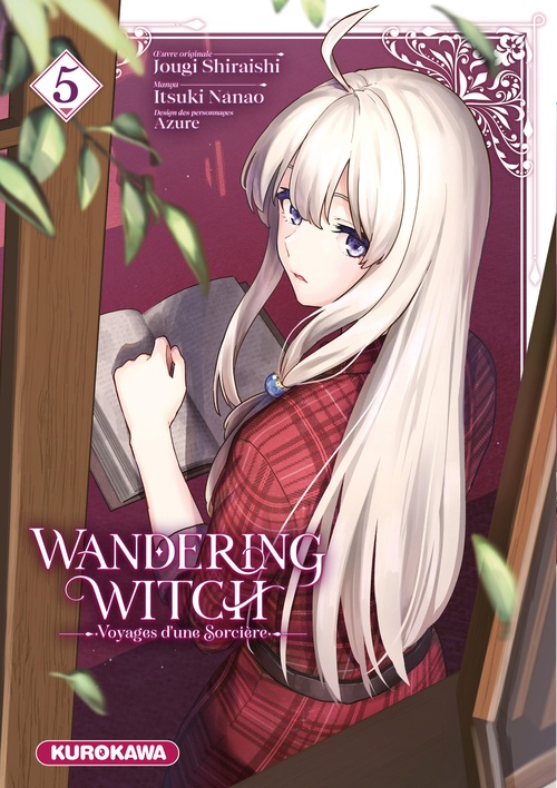 ebook cover of Wandering Witch - Voyages d'une sorcière - Tome 5, by Jougi Shiraishi, Itsuki Nanao