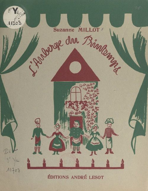 Couverture ebook de L'auberge du printemps, de Suzanne Millot