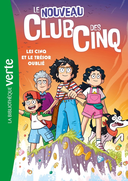 Couverture ebook de Le Nouveau Club des Cinq Hors-série XXL - Les Cinq et le trésor oublié, de Collectif
