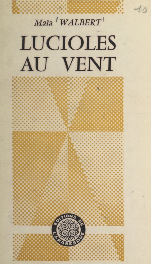 ebook cover of Lucioles au vent, by Maia Walbert