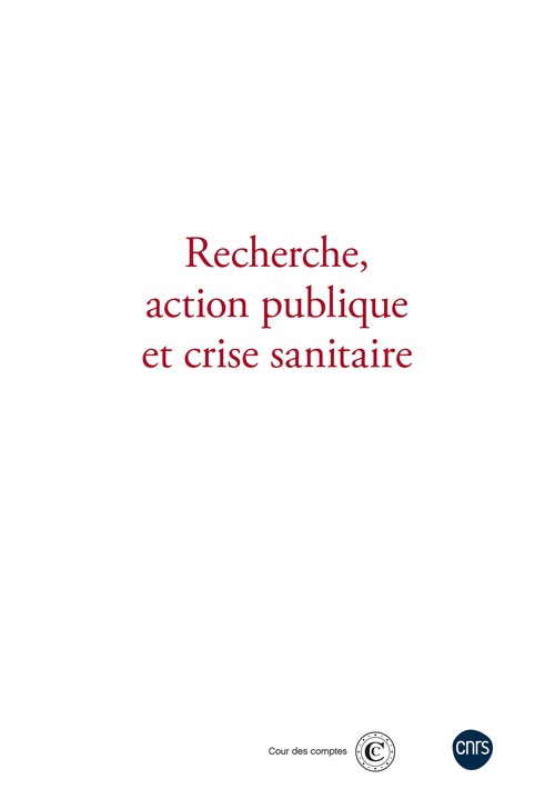 ebook cover of Recherche, action publique et crise sanitaire, by Collectif