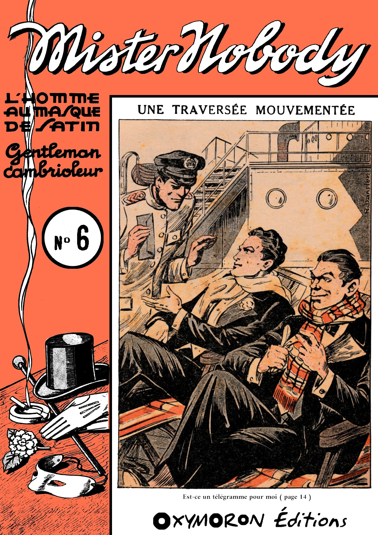 ebook cover of Une traversée mouvementée, by Edward Brooker