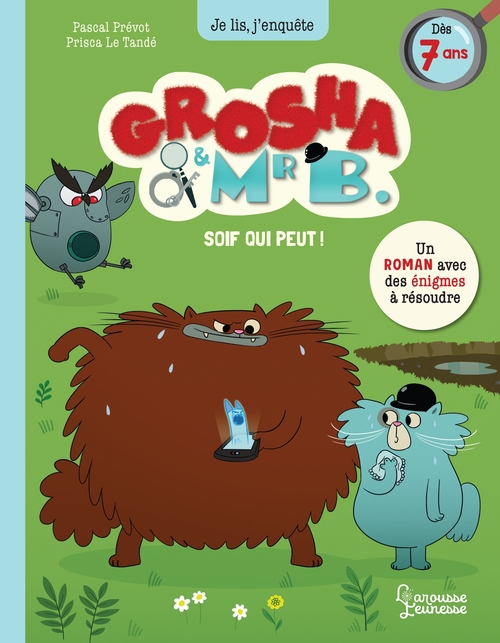 Couverture ebook de Grosha et Mr B - Soif qui peut !, de Pascal Prévôt