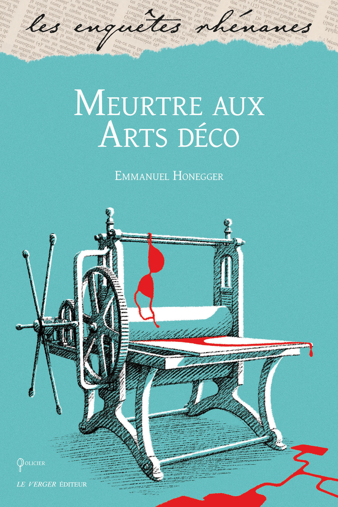 ebook cover of Meurtre aux Arts déco, by Emmanuel Honegger