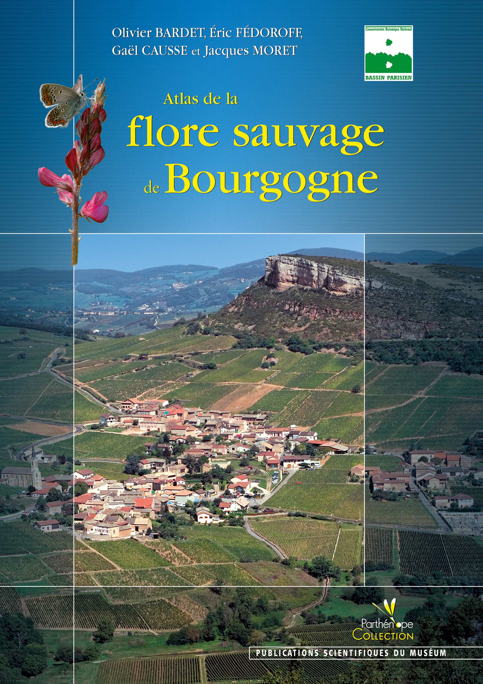 Couverture ebook de Atlas de la flore sauvage de Bourgogne, de Bardet/Fedoroff