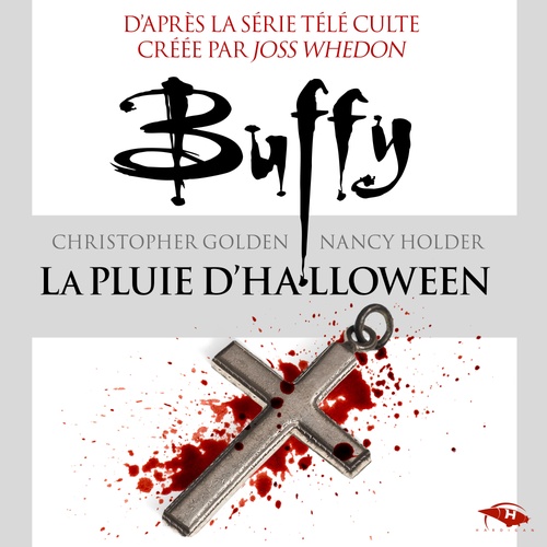 Couverture audiobook de La Pluie d'Halloween, de Chistopher Golden, Nancy Holder