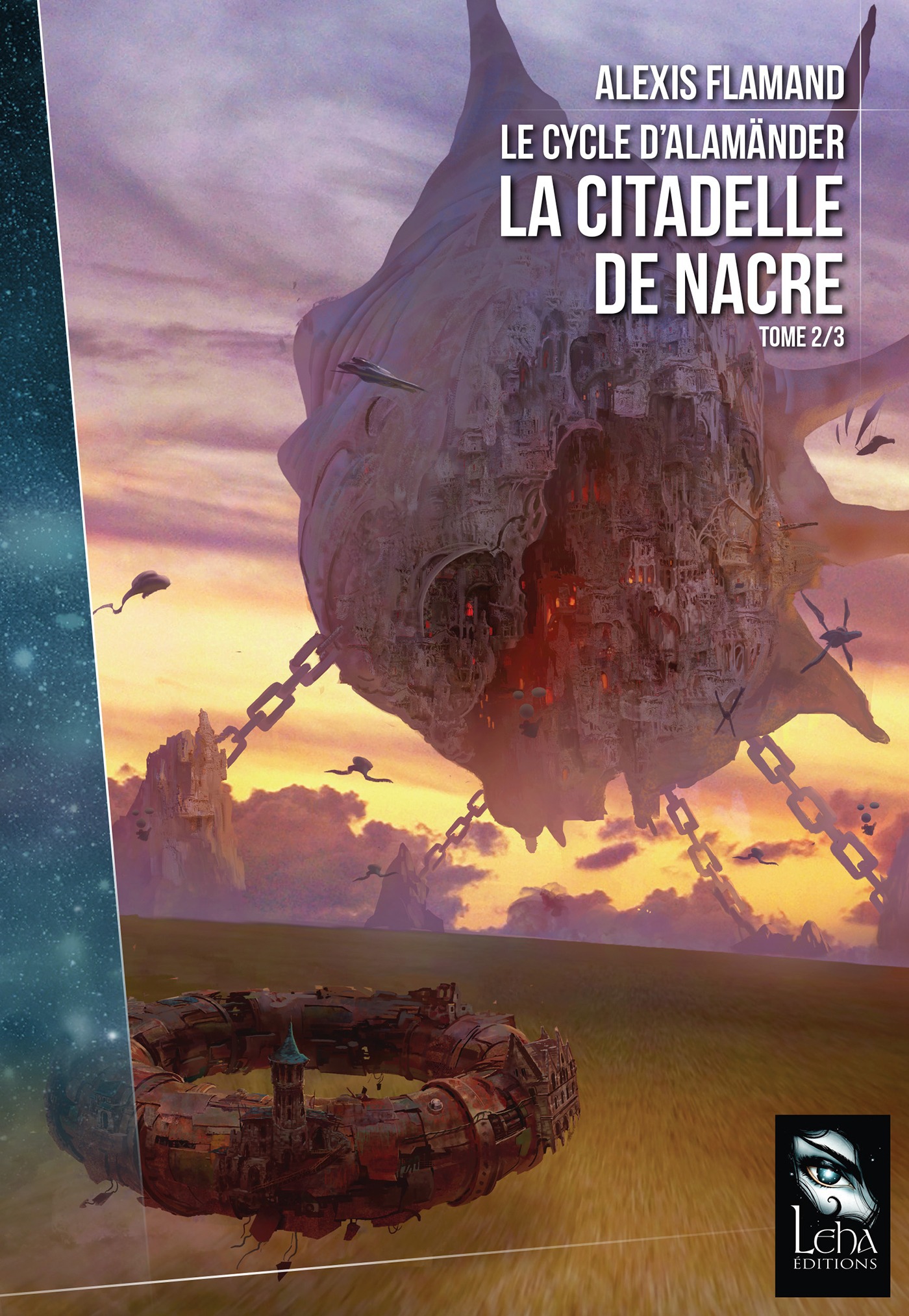 ebook cover of La Citadelle de Nacre, by Alexis Flamand