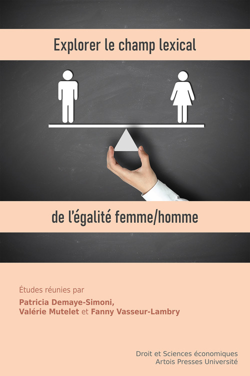 ebook cover of Explorer le champ lexical de l´égalité femme/homme, by