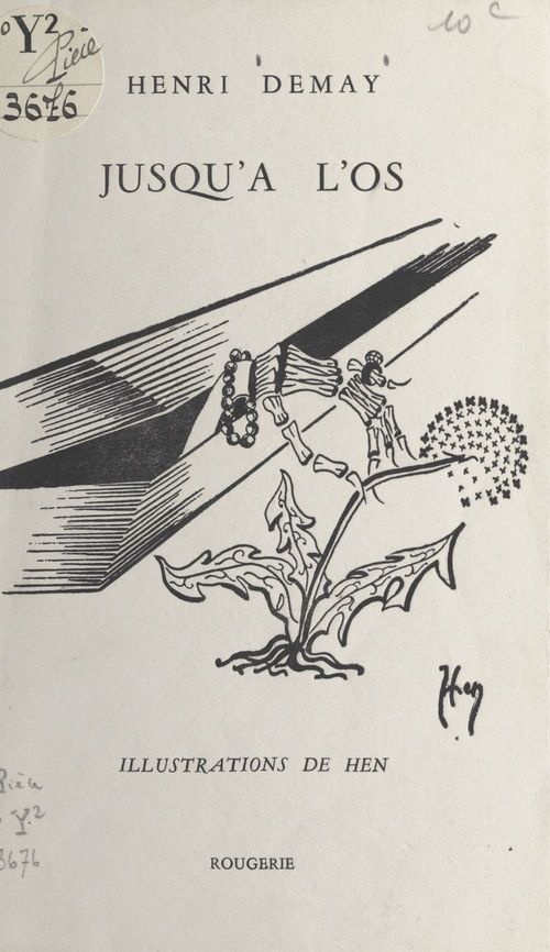 Couverture ebook de Jusqu'à l'os, de Henri Demay