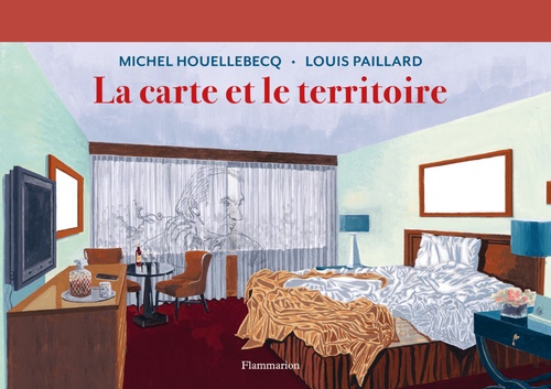 Couverture ebook de La carte et le territoire, de Michel Houellebecq