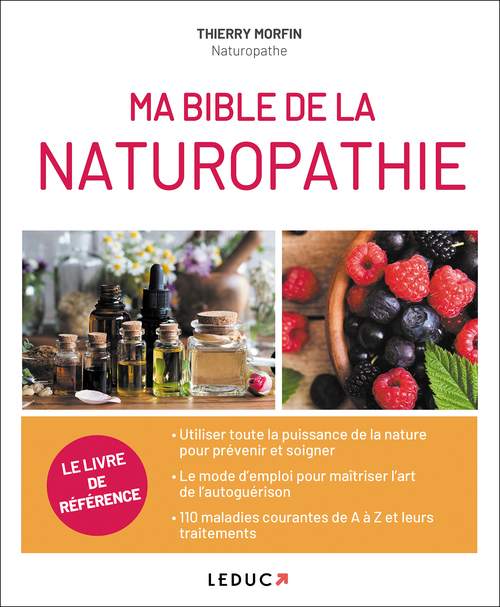 Couverture ebook de Ma Bible de la naturopathie, de Thierry Morfin