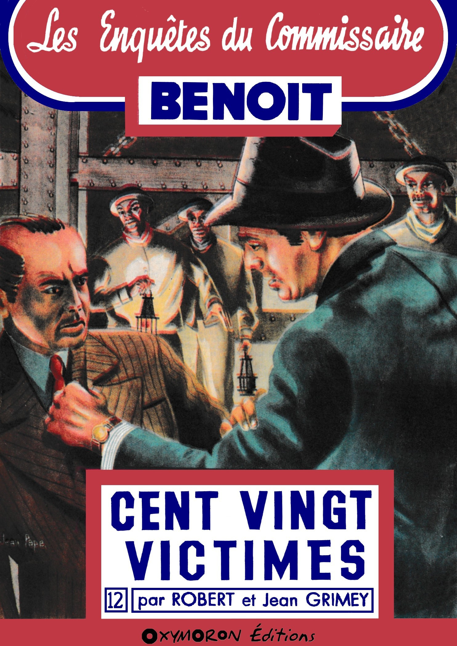 Couverture ebook de Cent vingt victimes, de Robert Grimey, Jean Grimey