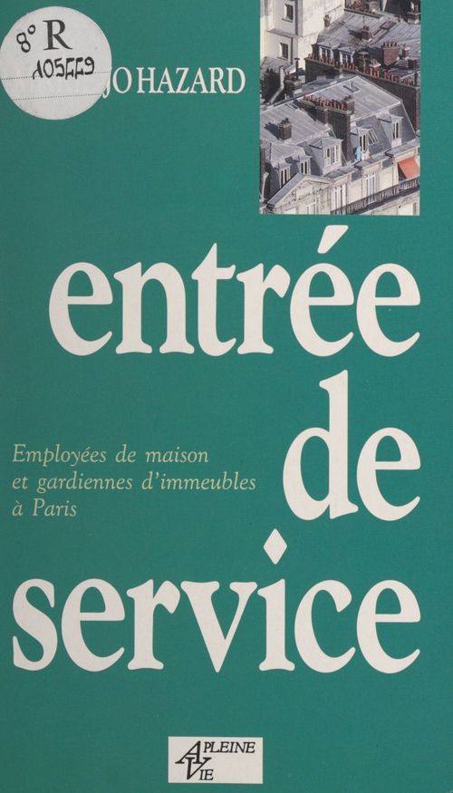 Couverture ebook de Entrée de service, de Marie-jo Hazard