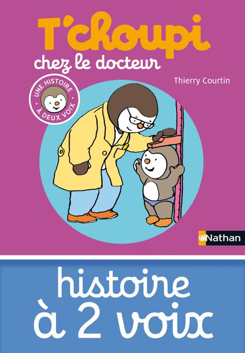 Couverture ebook de T'choupi chez le docteur - enrichi, de Thierry Courtin